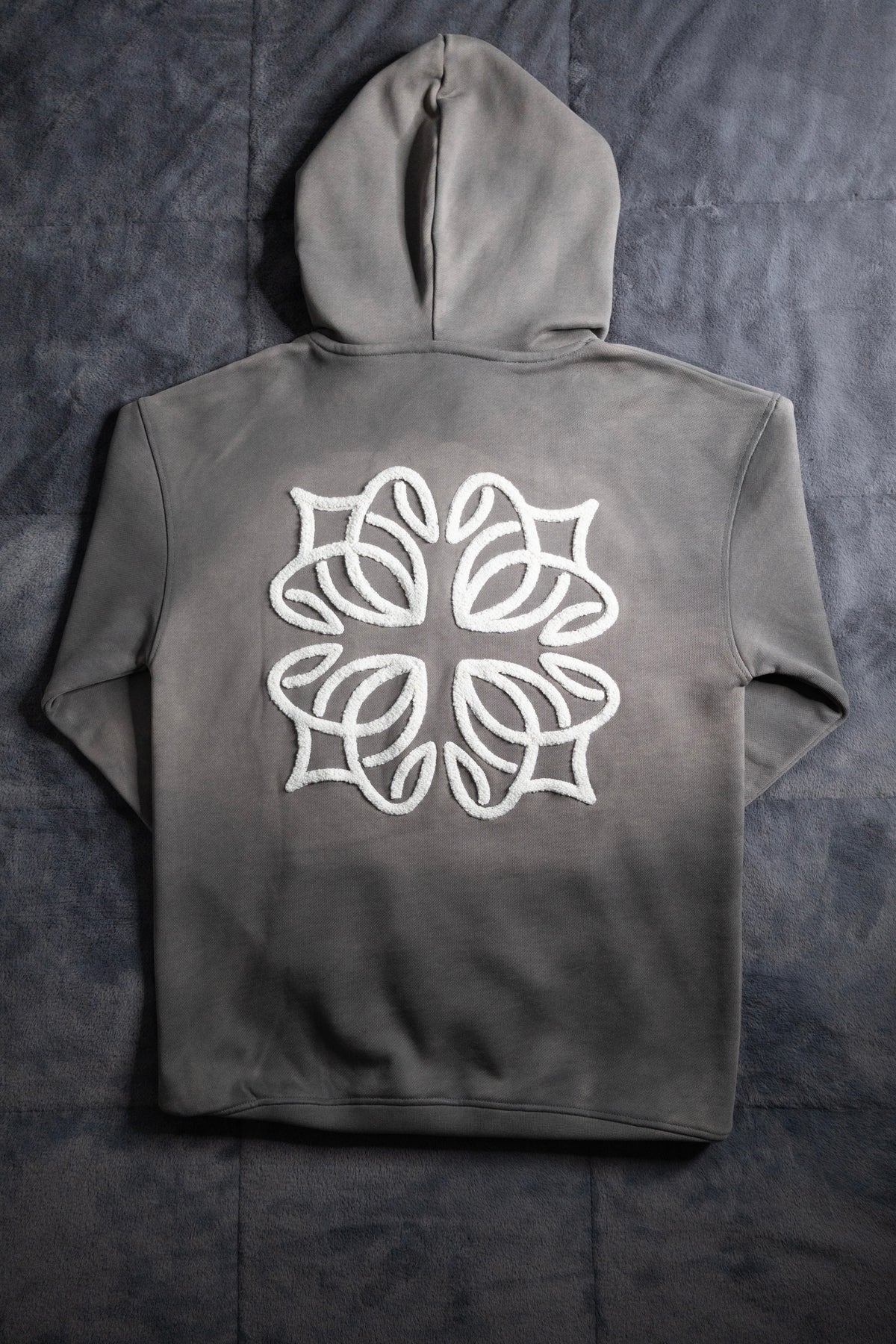 VINTAGE ONLY ARCHIVES HOODIE (WASHED GREY)