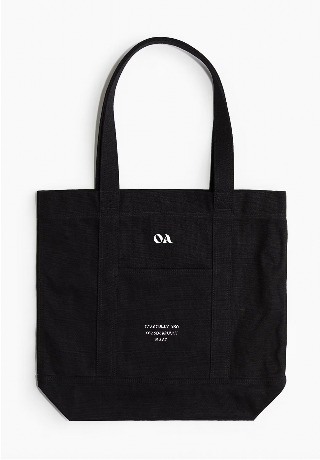 VINTAGE ONLY ARCHIVES TOTE BAG ( FADED BLACK)