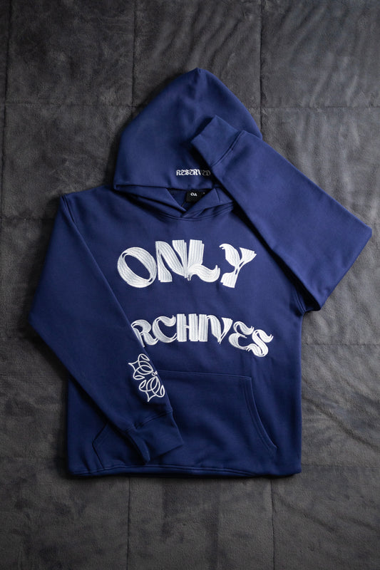 FADED ONLY ARCHIVES HOODIE (OCEAN)