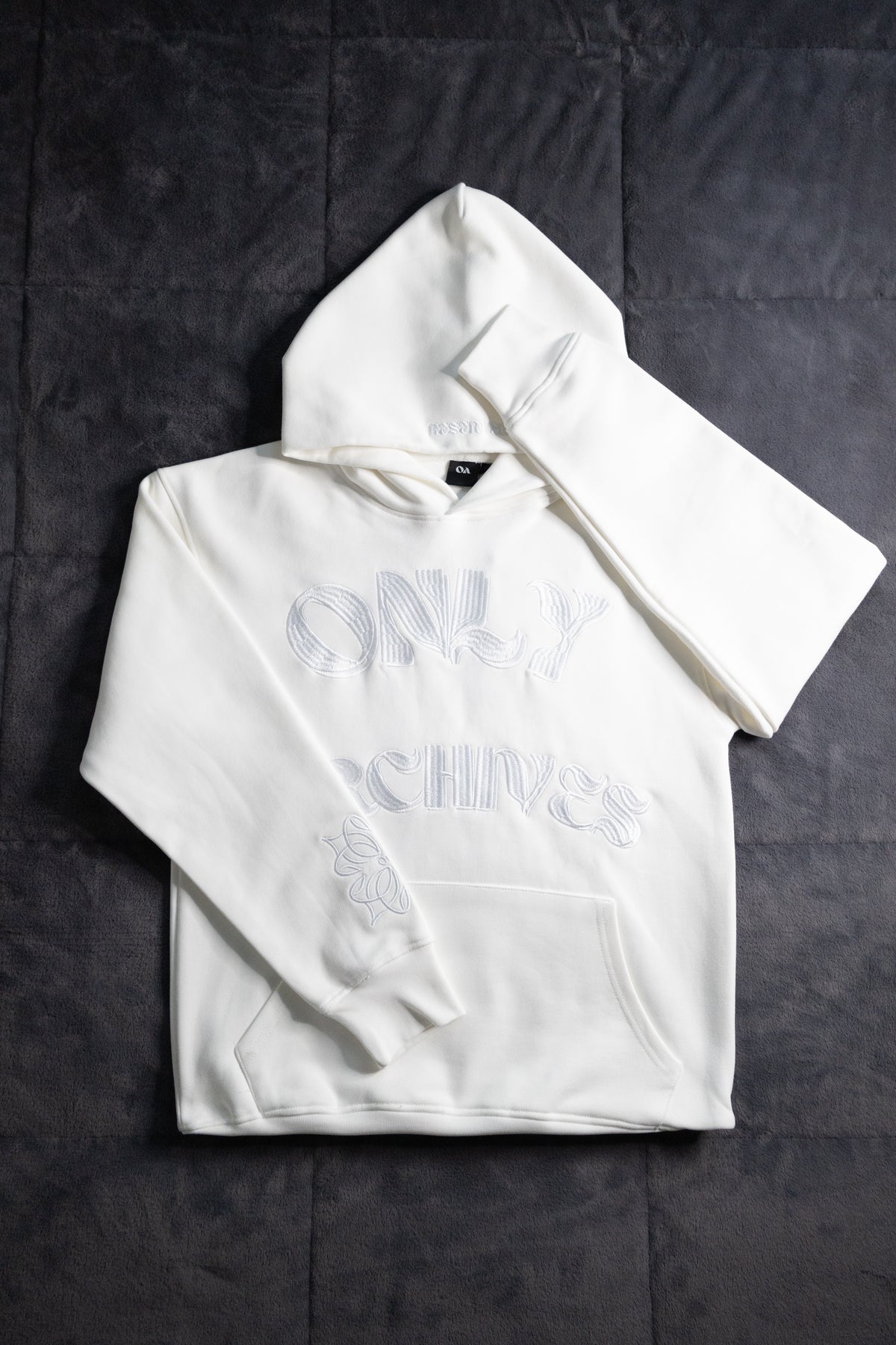 SUNFADED ONLY ARCHIVES HOODIE (WHITE)