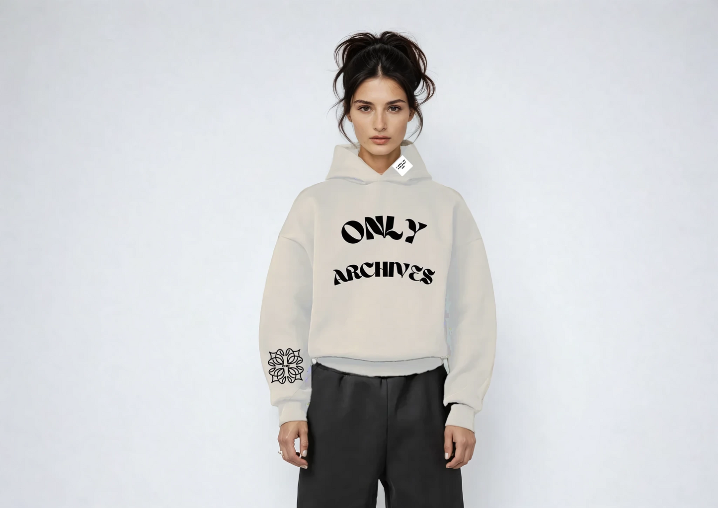 VINTAGE ONLY ARCHIVES HOODIE (SAND)