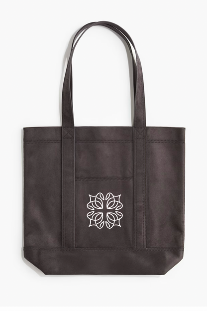 VINTAGE ONLY ARCHIVES TOTE BAG (MOCHA)