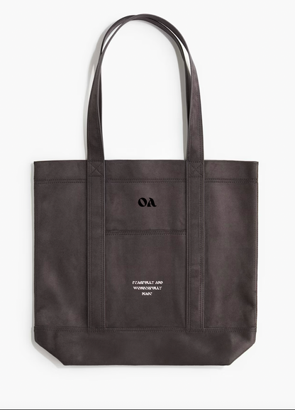 VINTAGE ONLY ARCHIVES TOTE BAG (MOCHA)