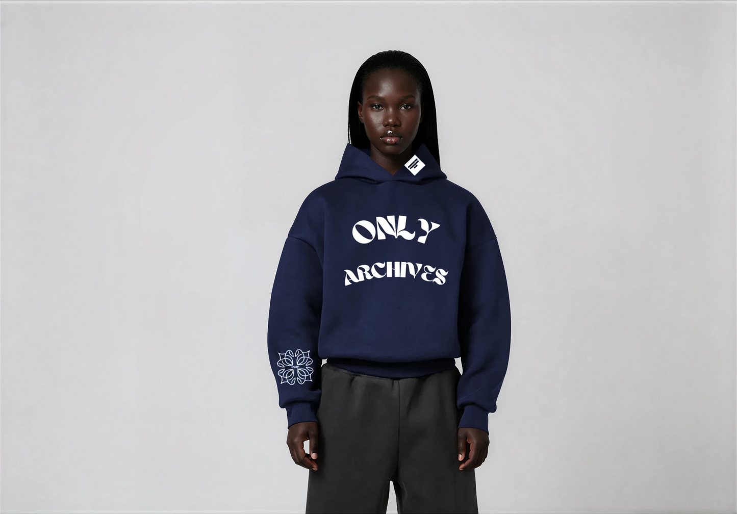 FADED ONLY ARCHIVES HOODIE (OCEAN)