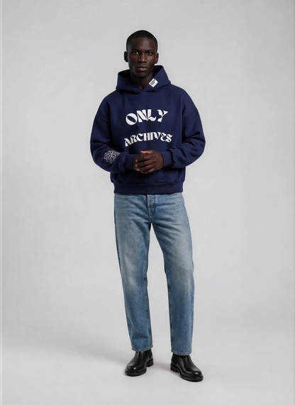 FADED ONLY ARCHIVES HOODIE (OCEAN)