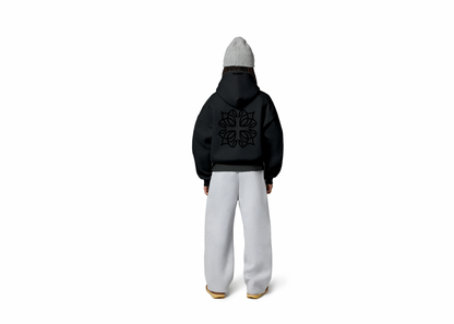 AGED ONLY ARCHIVES HOODIE (JET BLACK FADED)